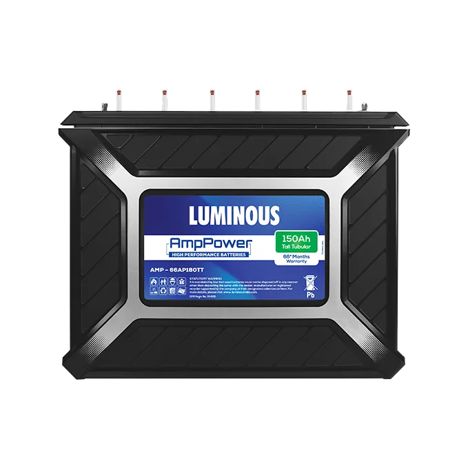 Luminous AMP-66AP180TT Inverter Battery – 150Ah