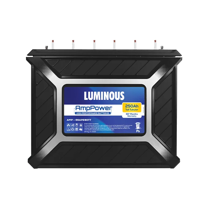 Luminous AMP-66AP250TT Inverter Battery – 250Ah