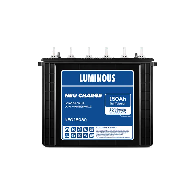 Luminous NEO 18030 Inverter Battery – 150Ah