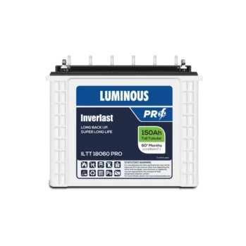 Luminous ILTT 18060 PRO Inverter Battery – 150Ah