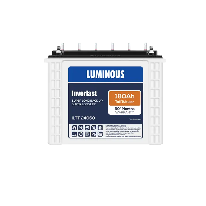 Luminous ILTT 24060 Inverter Battery – 180Ah