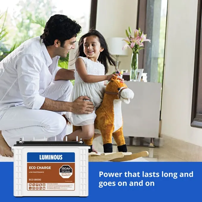 Luminous ECO 18000 Inverter Battery Power Charger – 150Ah - Image 3