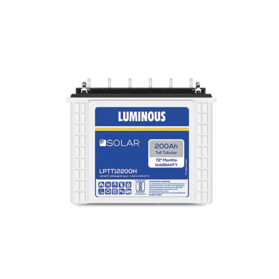 Luminous LPTT12200H Solar Battery – 200 Ah