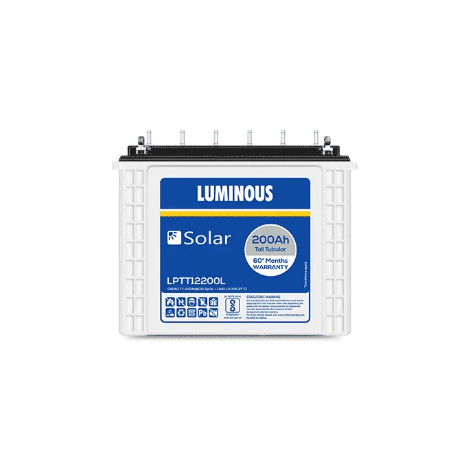 Luminous LPTT12200L Solar Battery – 200 Ah