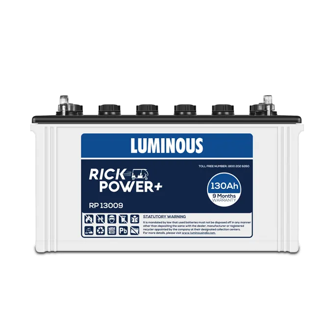 Luminous RP 13009 Tubular Inverter Battery – 130 Ah